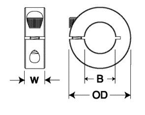 Cuello de una sola pieza SCS-2 SCS-3 SCS-4 SCS-5 SCS-6 SCS-7 SCS-8 SCS-9 SCS-10 SCS-11 SCS-12 SCS-13 SCS-14 SCS-15 del estilo de la abrazadera