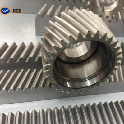 China Estante de engranaje de acero de grabado industrial de alta calidad M1 M1.5 M2 M2.5 M3 M4 M5 M6 M8 del MW del Cp helicoidal del DP del estímulo para la máquina del CNC proveedor