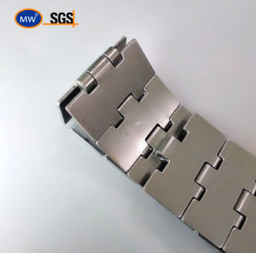 China Accesible de acero inoxidable CC13SB CC14SB CC16SB CC18SB CC24SB cadena plana de la parte superior de la mesa de la parte superior de la cadena transportadora para el transportador proveedor
