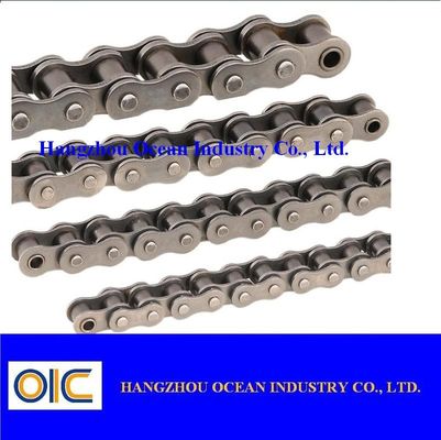 China Ancho 1 18 pulgadas cadenas de transmisión de potencia lubricación de aceite longitud 10 pies adecuado para aplicaciones de maquinaria de trabajo pesado proveedor