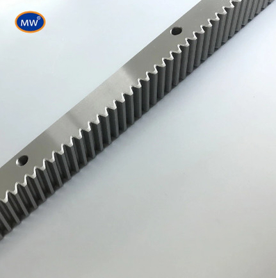 Cremallera de engranajes CNC cilíndrica helicoidal de acero estándar americano y europeo proveedor