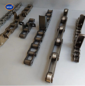 Cadenas de transportador para hornos de curado eléctrico con bajo mantenimiento y 2 pulgadas de ancho para el transporte de material industrial proveedor