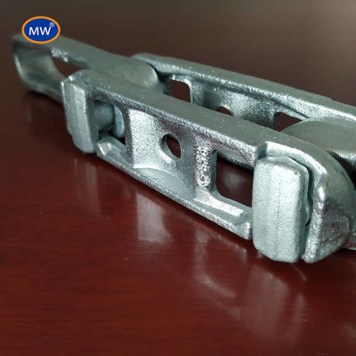 Pin Diameter 0.75 Inch Drop Forged Rivetless Chain High Strength Link Length 25 Inches Durable Industrial Conveyor Chain proveedor